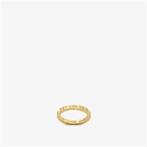 bague signature Fendi Hommes VBZTD62711 or bijoux.